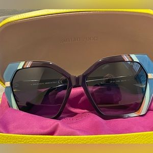 Emilio Pucci butterfly sunglasses